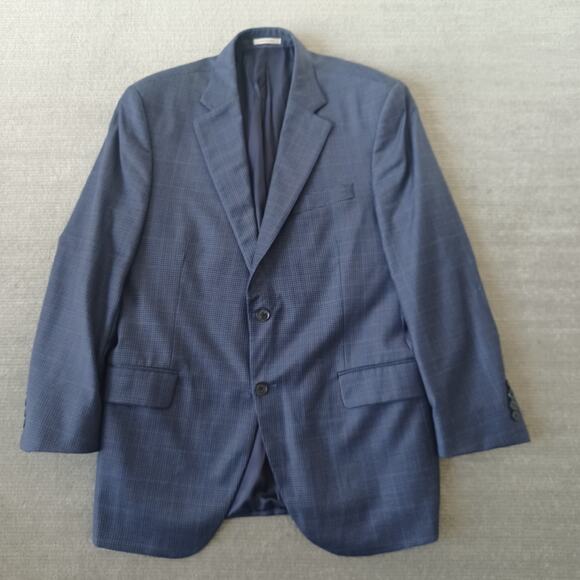 Peter Millar Blazer Crown Crafted Men 42R Blue 100% Wool Soft Lightweight Casual - Picture 10 of 10